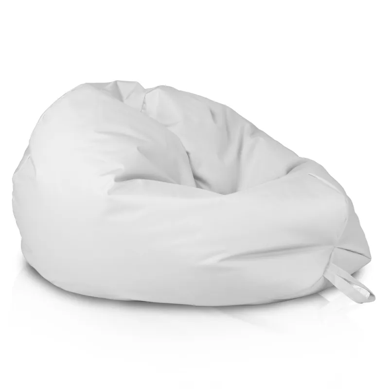 Blanco puff pera para niños nylon