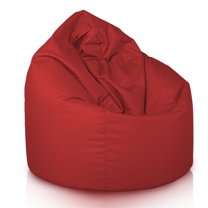 Bordó puff pera XL nylon