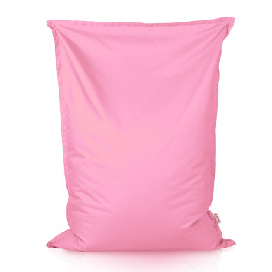 Rosa claro Puff Almohada nylon