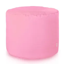 Puff Redondo de Exterior Cilindro - Jardín Outdoor Pro Impermeable