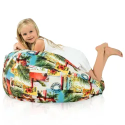 Puff Pera L para niños - Tejido Estampado Premium – vista 104