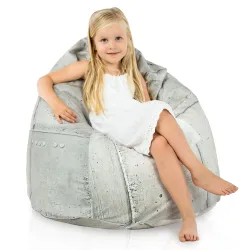 Puff Pera L para niños - Tejido Estampado Premium – vista 83