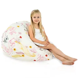 Puff Pera L para niños - Tejido Estampado Premium – vista 78