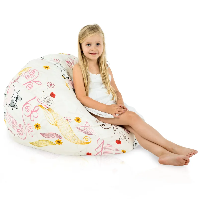 Puff Pera L para niños - Tejido Estampado Premium – vista 78