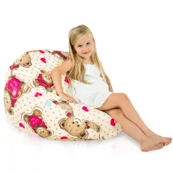 Puff Pera L para niños - Tejido Estampado Premium – vista 77