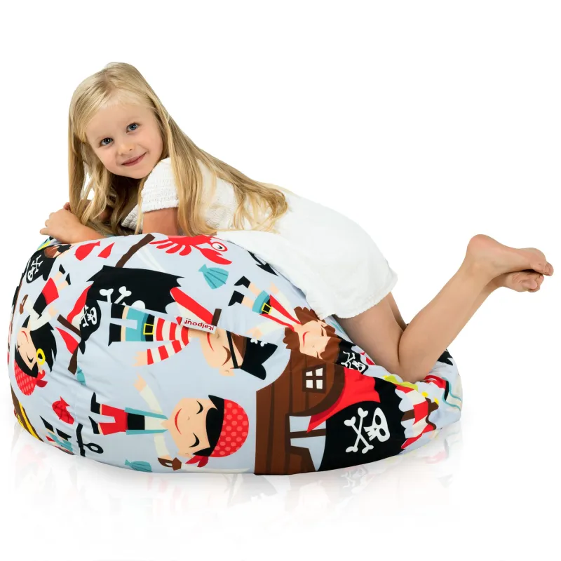 Puff Pera L para niños - Tejido Estampado Premium – vista 65