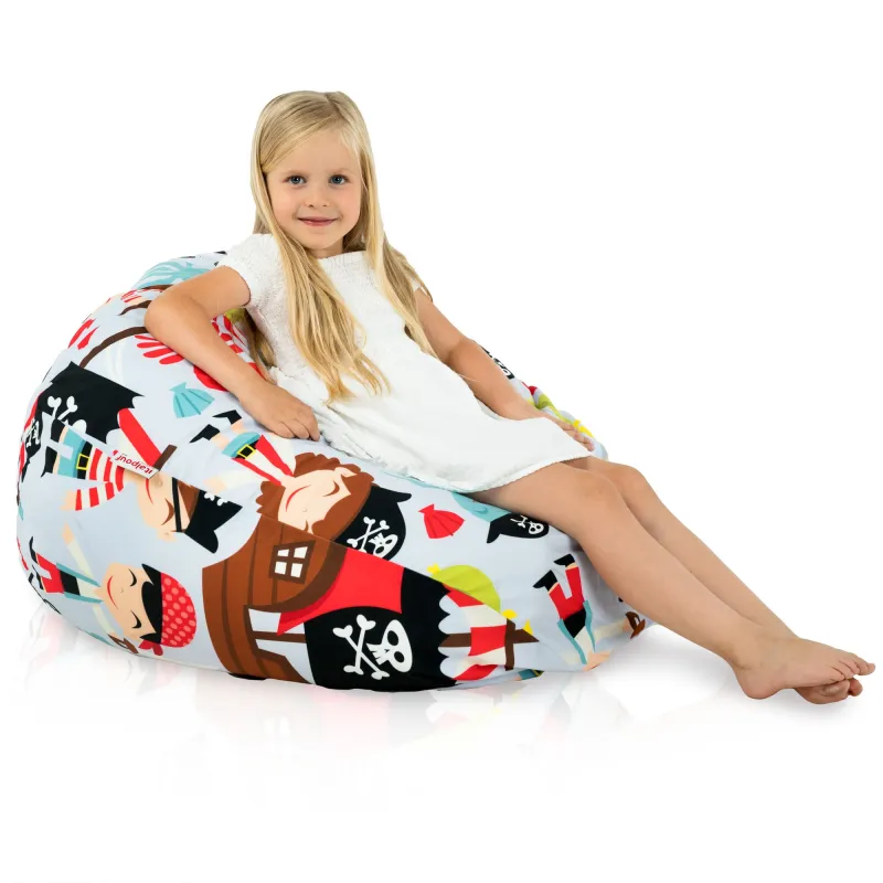 Puff Pera L para niños - Tejido Estampado Premium – vista 66