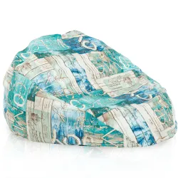 Puff Pera XL Estándar - Tejido Estampado Premium – vista 50