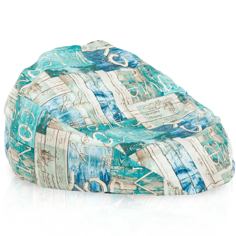 Puff Pera XL Estándar - Tejido Estampado Premium – vista 50