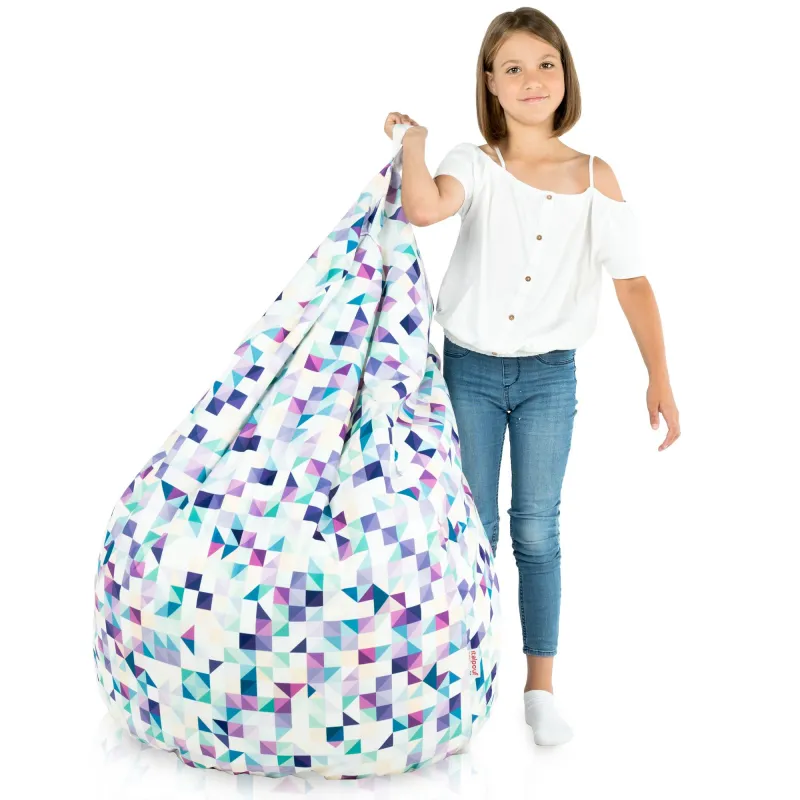 Puff Pera XL Estándar - Tejido Estampado Premium – vista 104