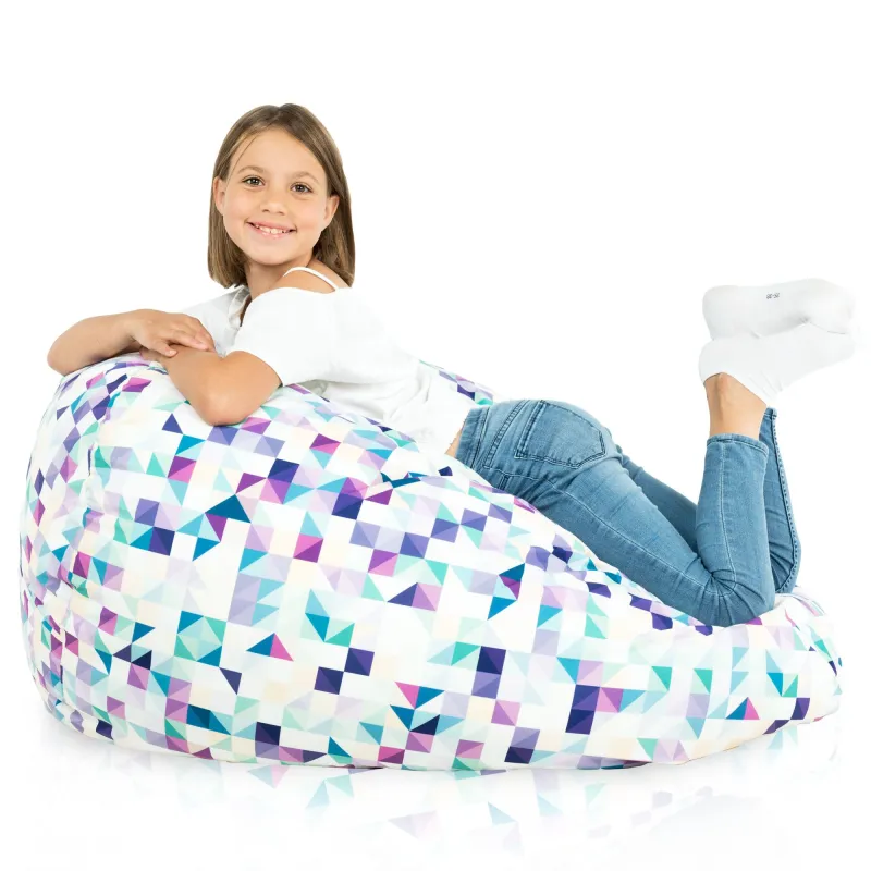 Puff Pera XL Estándar - Tejido Estampado Premium – vista 112