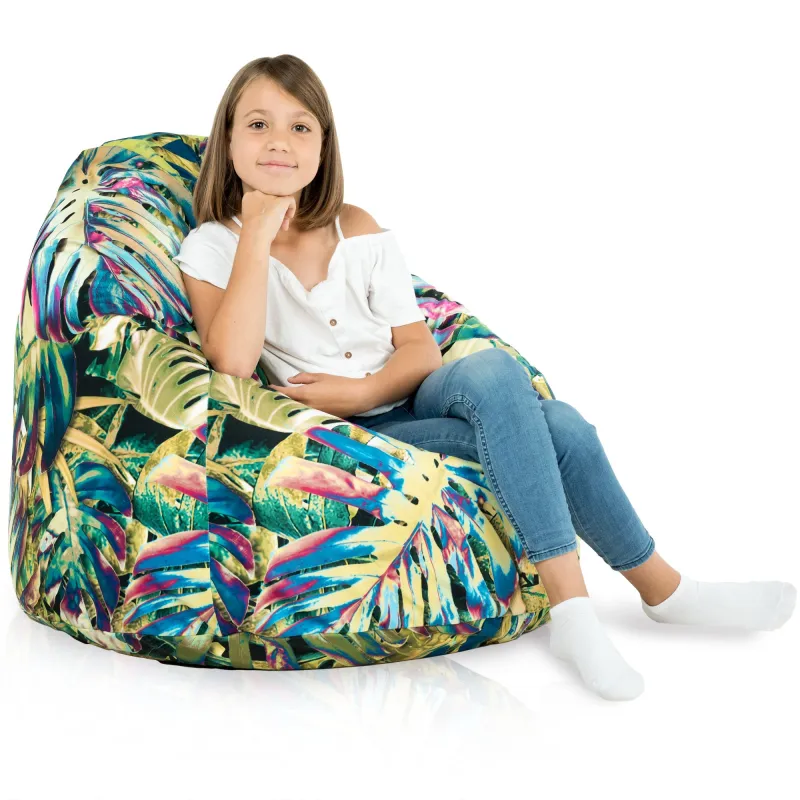 Puff Pera XL Estándar - Tejido Estampado Premium – vista 80