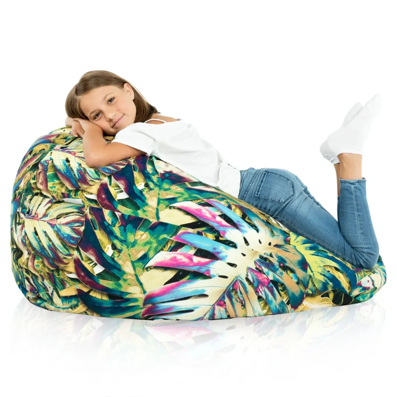 Puff Pera XL Estándar - Tejido Estampado Premium – vista 115