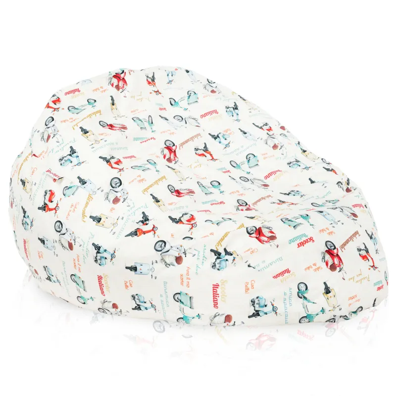 Puff Pera XL Estándar - Tejido Estampado Premium – vista 37