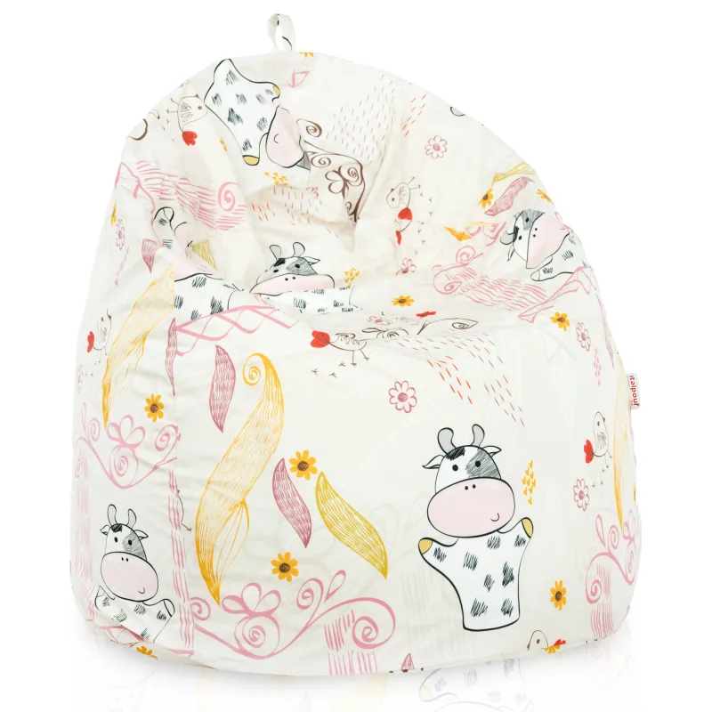 Puff Pera XL Estándar - Tejido Estampado Premium – vista 13