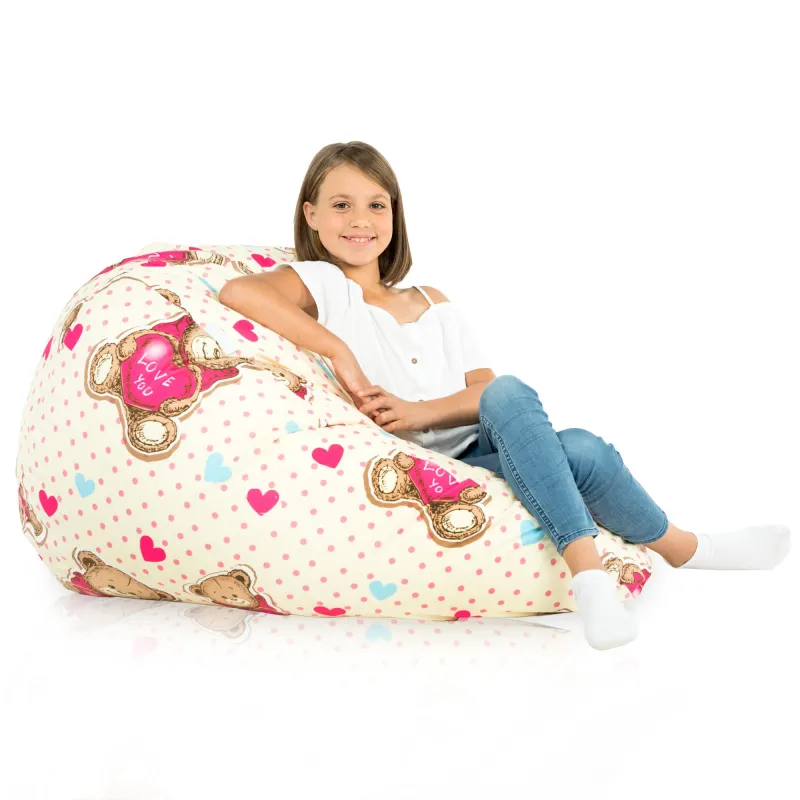 Puff Pera XL Estándar - Tejido Estampado Premium – vista 101
