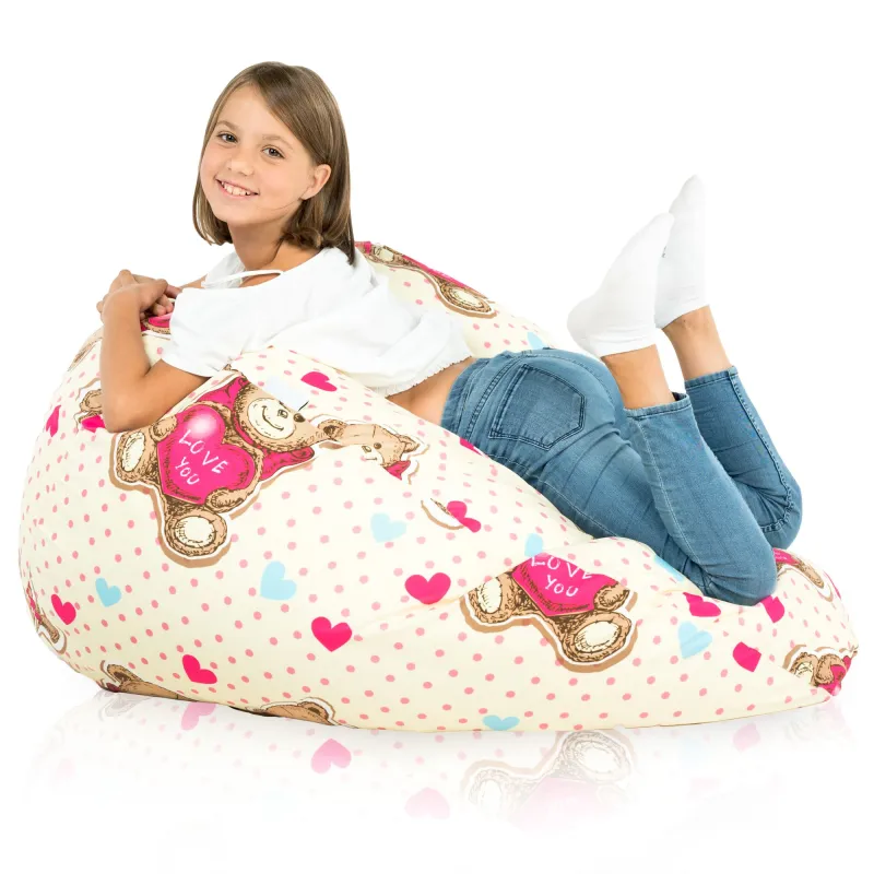 Puff Pera XL Estándar - Tejido Estampado Premium – vista 125