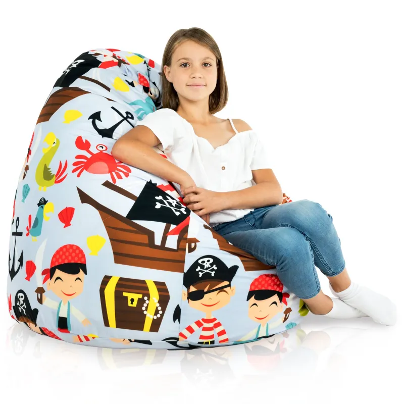 Puff Pera XL Estándar - Tejido Estampado Premium – vista 58