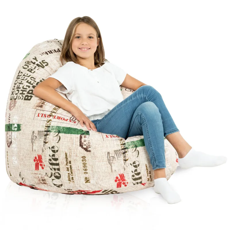 Puff Pera XL Estándar - Tejido Estampado Premium – vista 63