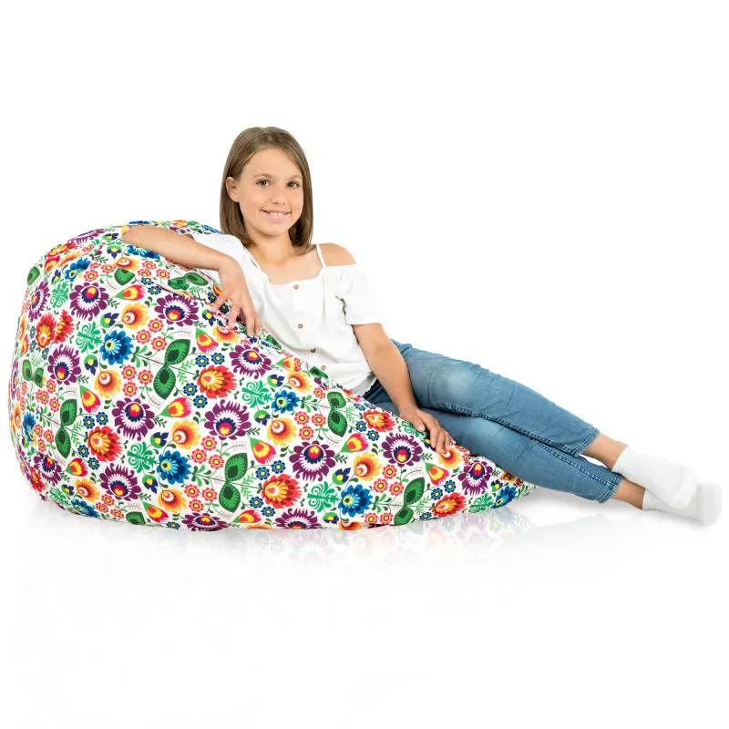 Puff Pera XL Estándar - Tejido Estampado Premium – vista 94