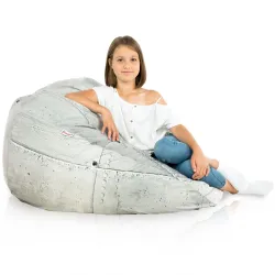 Puff Pera XL Estándar - Tejido Estampado Premium – vista 90