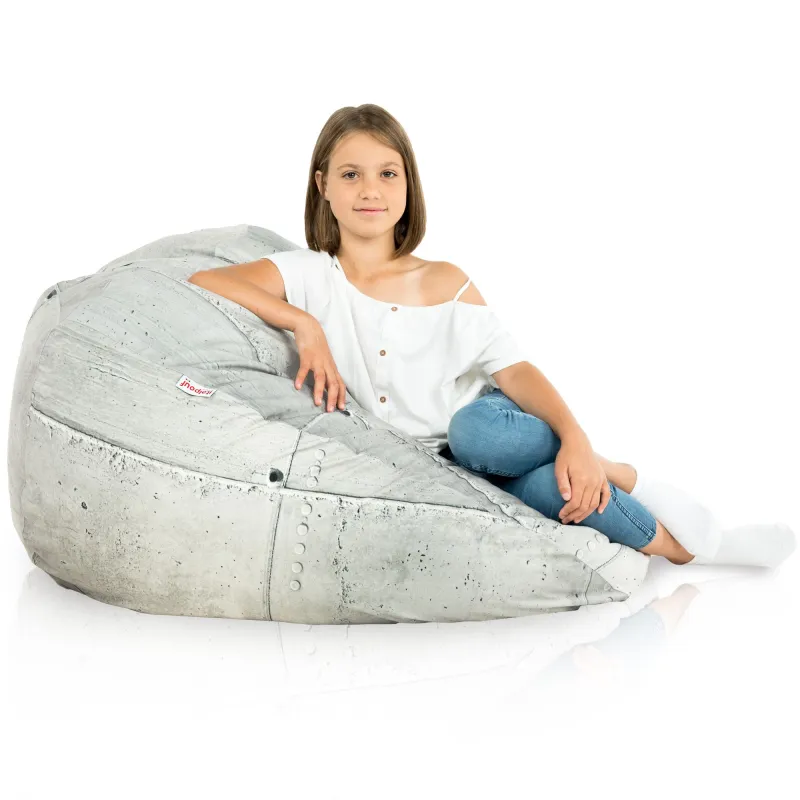 Puff Pera XL Estándar - Tejido Estampado Premium – vista 90