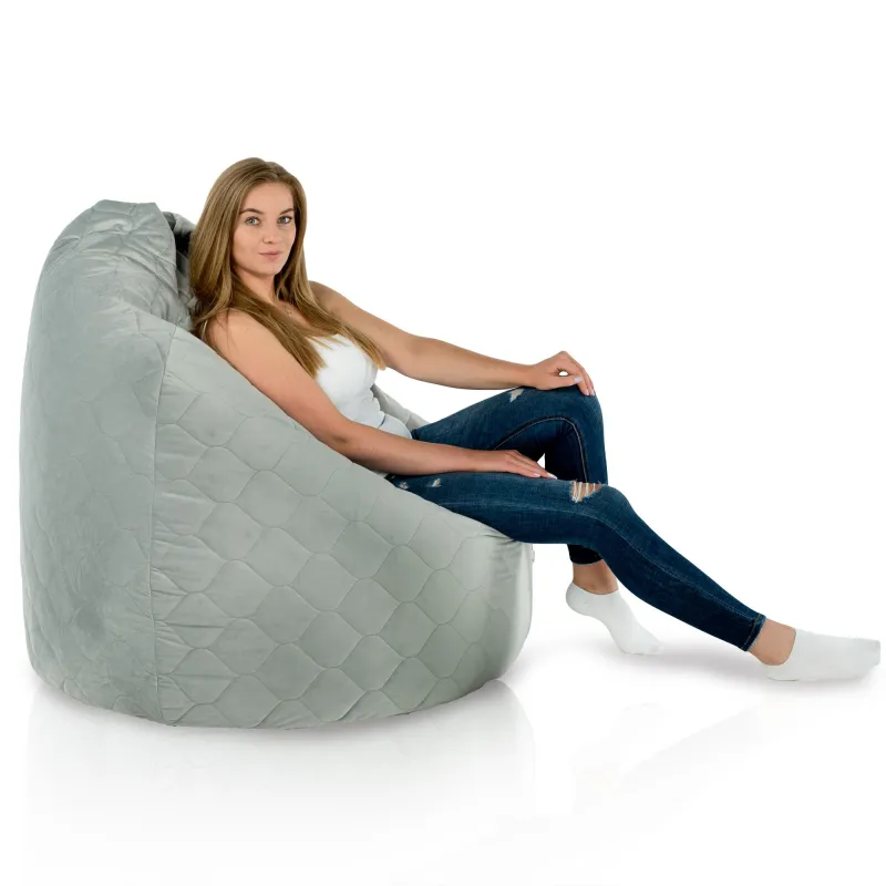 Puff Pera XXL para adultos Gigante - Terciopelo Soft – vista 37