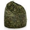 Camuflaje puff pera Exterior nylon