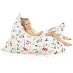 Cojín de Suelo Gigante XL para niños - Tejido Estampado Premium – vista 131