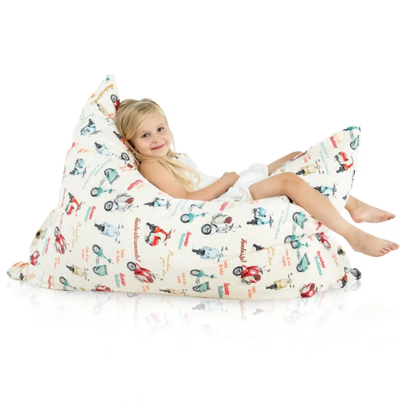 Cojín de Suelo Gigante XL para niños - Tejido Estampado Premium – vista 131