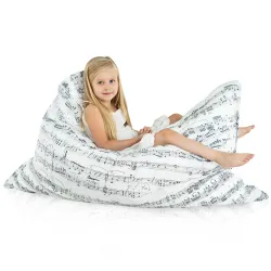 Cojín de Suelo Gigante XL para niños - Tejido Estampado Premium – vista 90