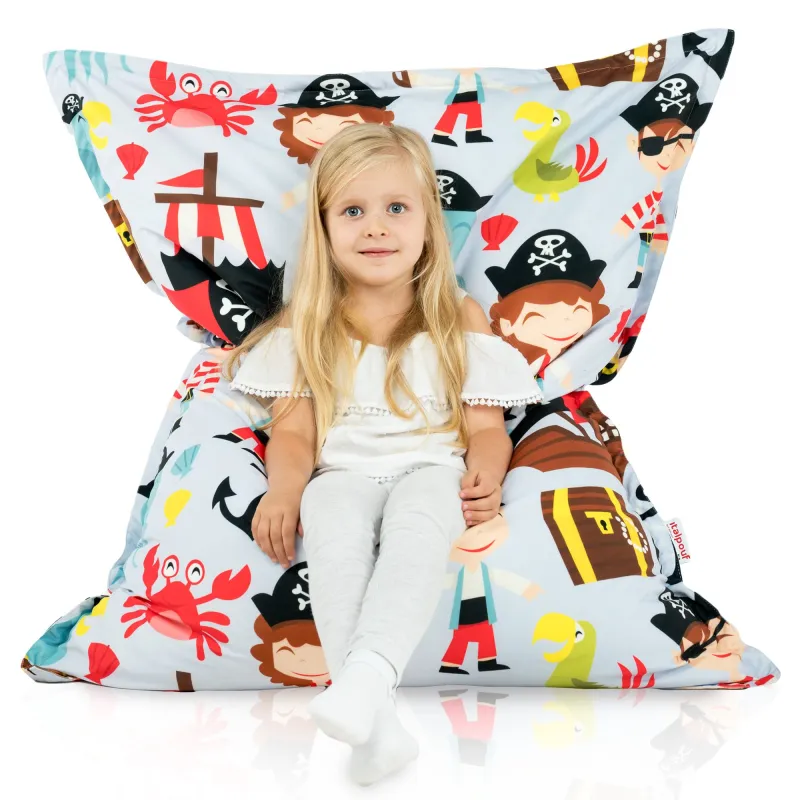 Cojín de Suelo Gigante XL para niños - Tejido Estampado Premium – vista 138
