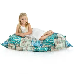 Cojín de Suelo Gigante XL para niños - Tejido Estampado Premium – vista 137