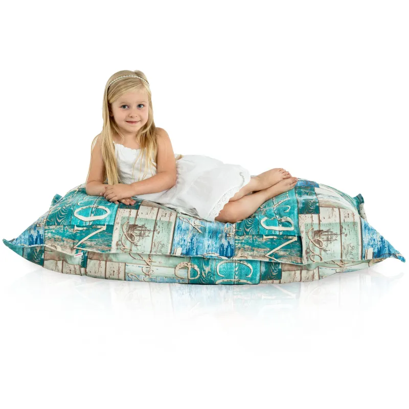 Cojín de Suelo Gigante XL para niños - Tejido Estampado Premium – vista 137