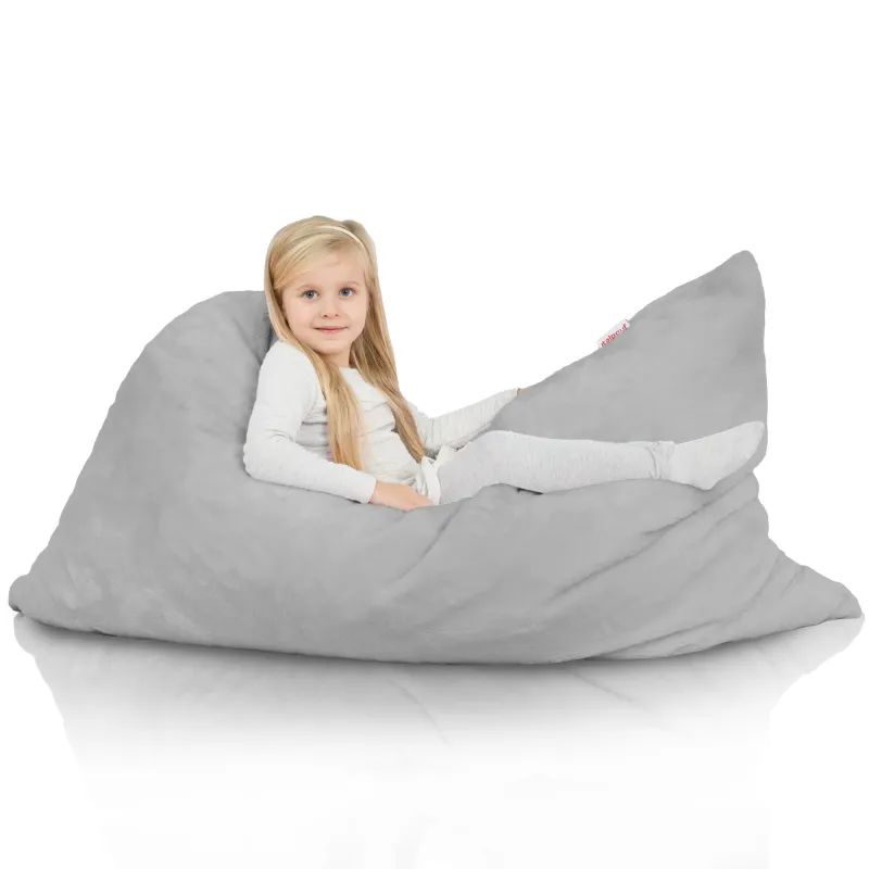 Cojín de Suelo Gigante XL para niños - Pelo Sintético Yeti – vista 4