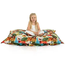 Cojín de Suelo Gigante XL para niños - Tejido Estampado Premium – vista 91