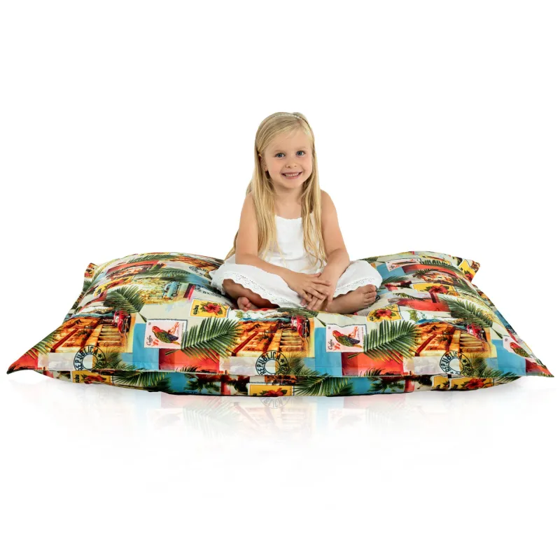 Cojín de Suelo Gigante XL para niños - Tejido Estampado Premium – vista 91
