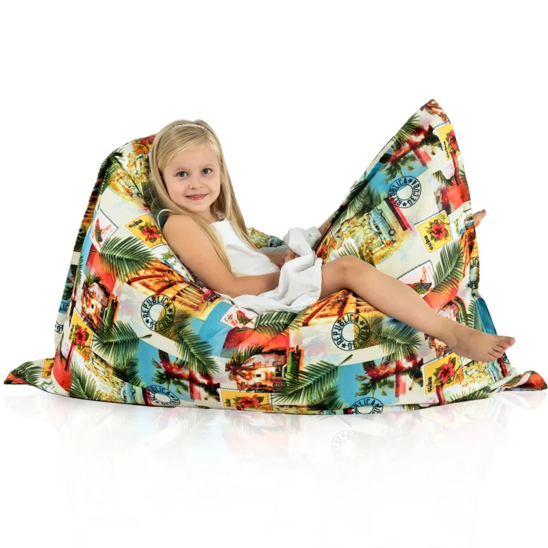 Cojín de Suelo Gigante XL para niños - Tejido Estampado Premium – vista 129