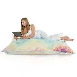 Cojín de Suelo Gigante XXL para adultos Gigante - Tejido Estampado Premium – vista 68