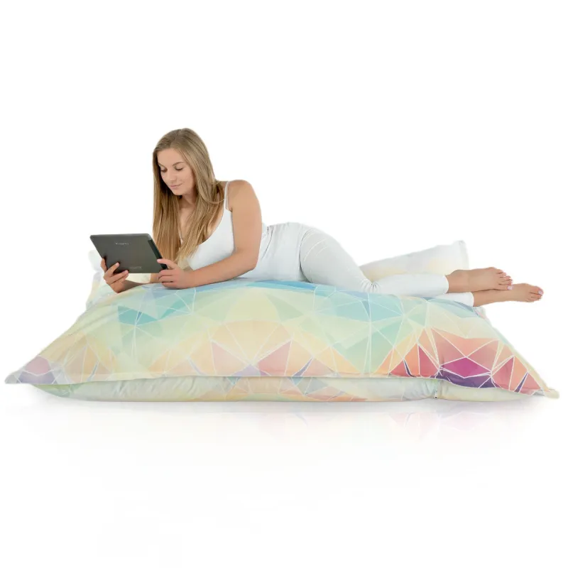 Cojín de Suelo Gigante XXL para adultos Gigante - Tejido Estampado Premium – vista 68