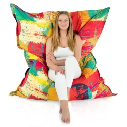 Cojín de Suelo Gigante XXL para adultos Gigante - Tejido Estampado Premium – vista 83