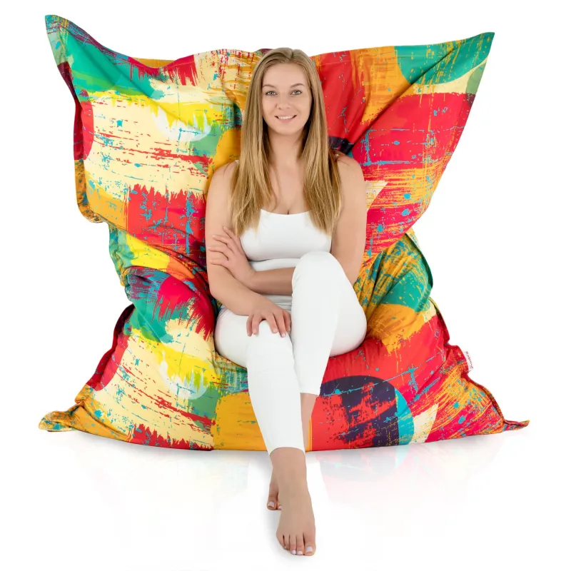 Cojín de Suelo Gigante XXL para adultos Gigante - Tejido Estampado Premium – vista 83