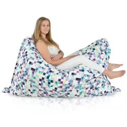 Cojín de Suelo Gigante XXL para adultos Gigante - Tejido Estampado Premium – vista 67