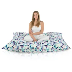 Cojín de Suelo Gigante XXL para adultos Gigante - Tejido Estampado Premium – vista 80