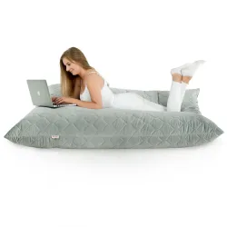 Cojín de Suelo Gigante XXL para adultos - Terciopelo Soft – vista 65