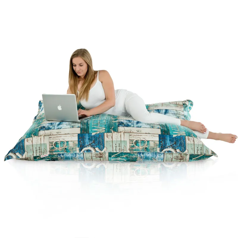 Cojín de Suelo Gigante XXL para adultos Gigante - Tejido Estampado Premium – vista 85
