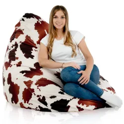 Puff con Respaldo XXL Drop - Tejido Estampado Premium – vista 74