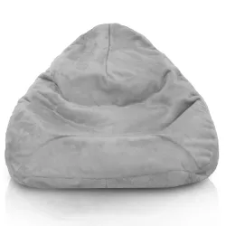 Puff con Respaldo XXL Drop - Pelo Sintético Yeti – vista 8