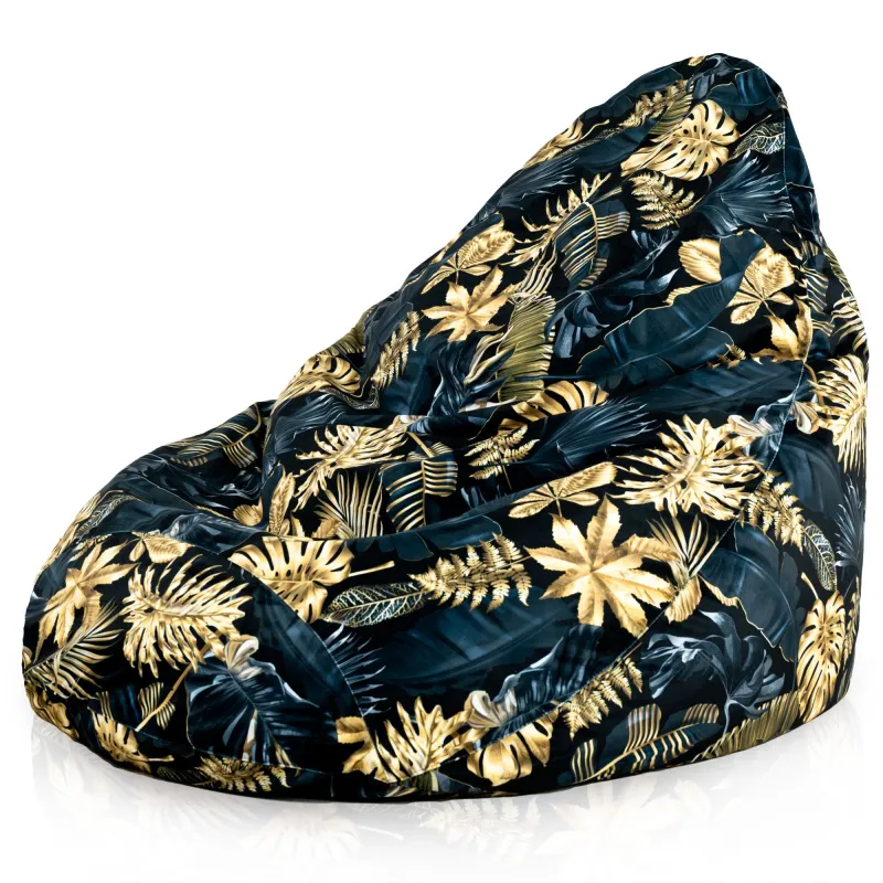 Puff con Respaldo XXL Drop - Tejido Estampado Premium – vista 7