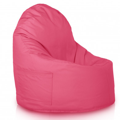 Rosa Puff Sillón Porto Exterior nylon